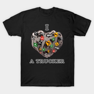 I Love a Trucker T-Shirt